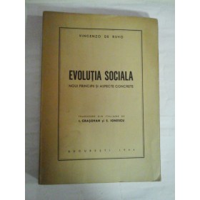EVOLUTIA SOCIALA - VINCENZO DE RUVO